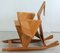 Chaise à Bascule Sculpturale Oiseau Origami 10