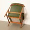 Model 152 Bwana Fabric and Teak Lounge Chair by Finn Juhl for France & Søn/France & Daverkosen, 1960s, Image 3