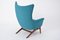 207 Reclining Lounge Chair by H.W. Klein for Bramin Møbler, 1963 5