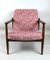 Vintage Red Rose GFM-064 Armchair by Edmund Homa, 1970s 2