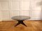 Patinated Iron Circular Shelled Table, 1960s 1