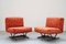 Red Armchairs, 1970, Set of 2 3