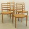 Model 85 Dining Chairs by Niels O Möller for J.L. Møllers, 1970s, Set of 4 1