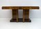 Art Deco Dining Table in Walnut, Italy, 1925, Image 2
