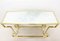 Vintage Brass & Marble Console Table 3