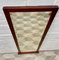 Art Deco Wall Mirror in Mahogany with Bevelled Glass 8