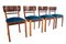 Art Deco Dining Table with Chairs and Armchairs, Poland, 1940s, Set of 7 2
