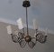Gilded Metal and Murano Glass Chandelier by Jean-Francois Crochet for Terzani, Image 1