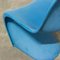 1st Edition Blue Stacking Chair by Verner Panton for Herman Miller, 1965, Image 2
