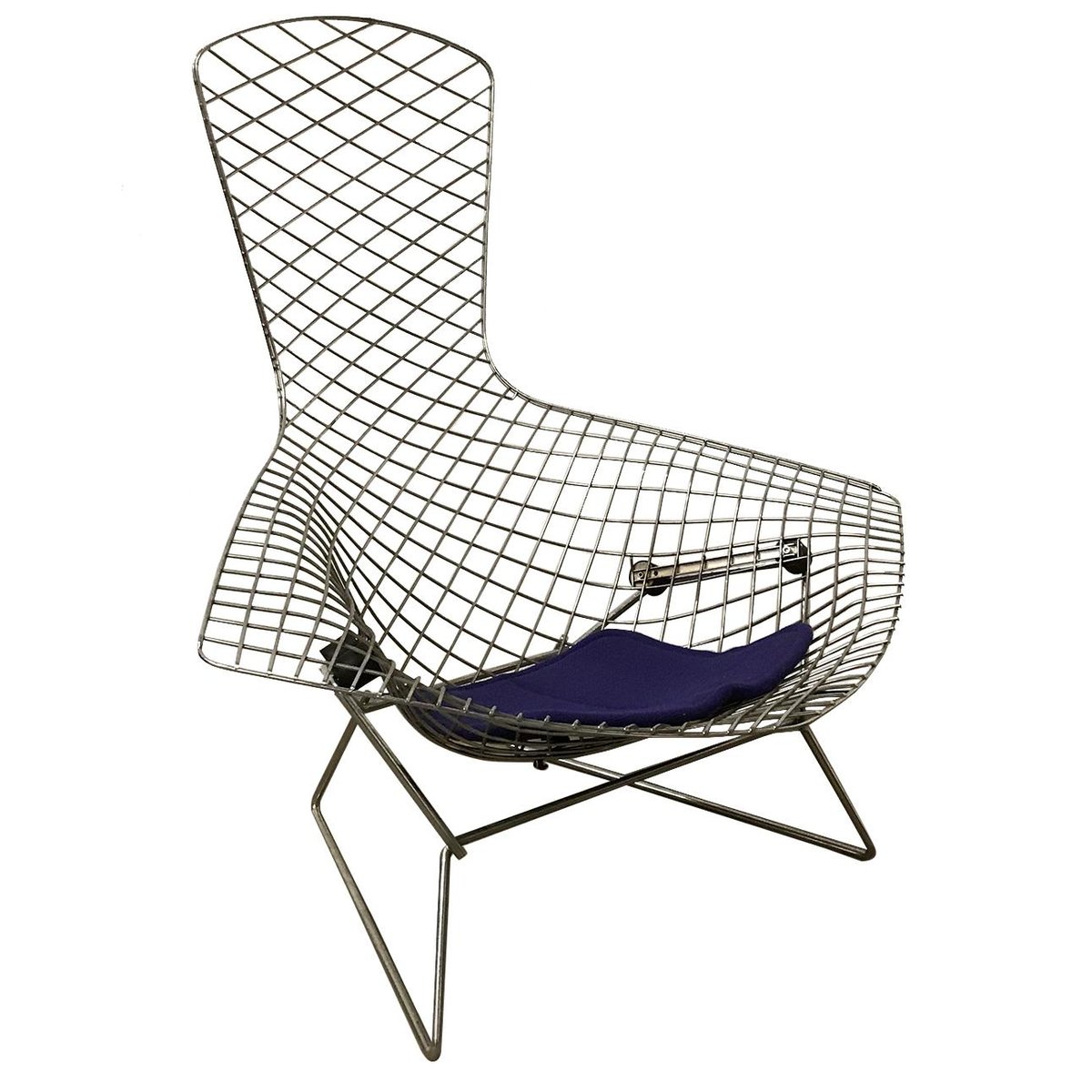 chrome bird chair by harry bertoia for knoll international 1952 BO-417263