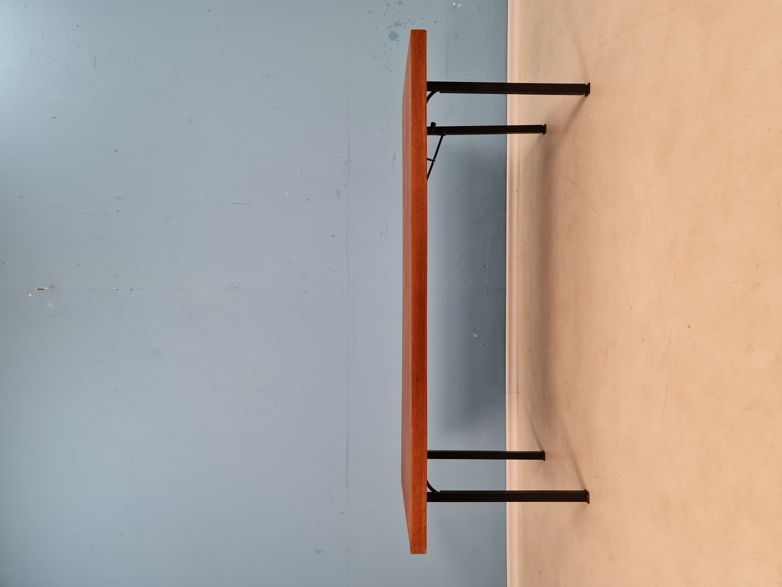 adjustable vintage teak table from hornlein holzmindn system 1960s IQR-1000385