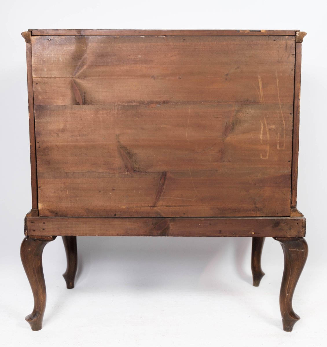 rococo walnut chest of drawers 1780s UY-1000689