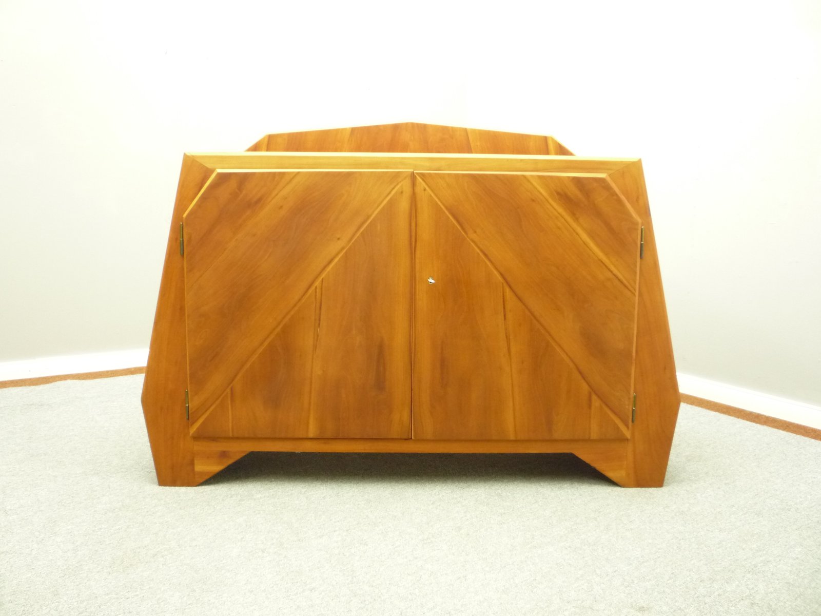 anthroposophical cherry cabinet by siegfried puetz 1920s UG-1001167