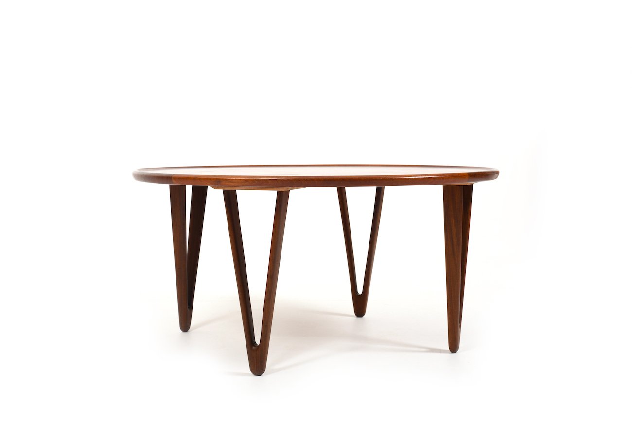 danish teak coffee table by tove edward kindt larsen 1950s RA-1001314