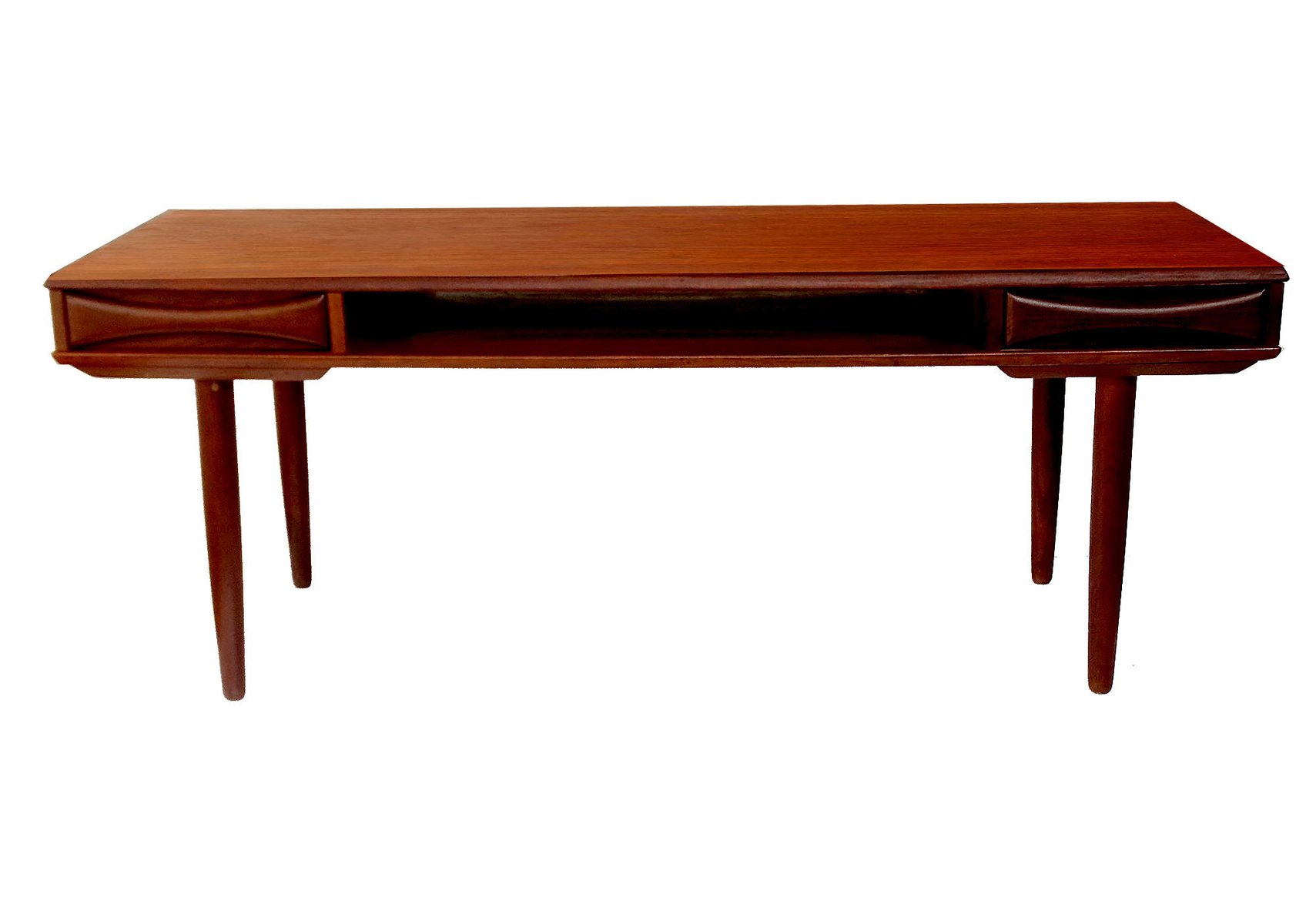 danish modern teak coffee table from dyrlund 1960s GUT-1001696