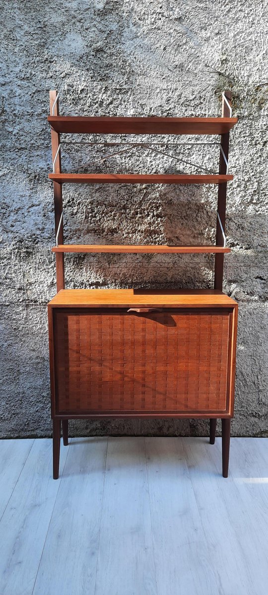 teak sideboard cabinet with wine compartment from isa bergamo 1950s or 1960s RJZ-1001796