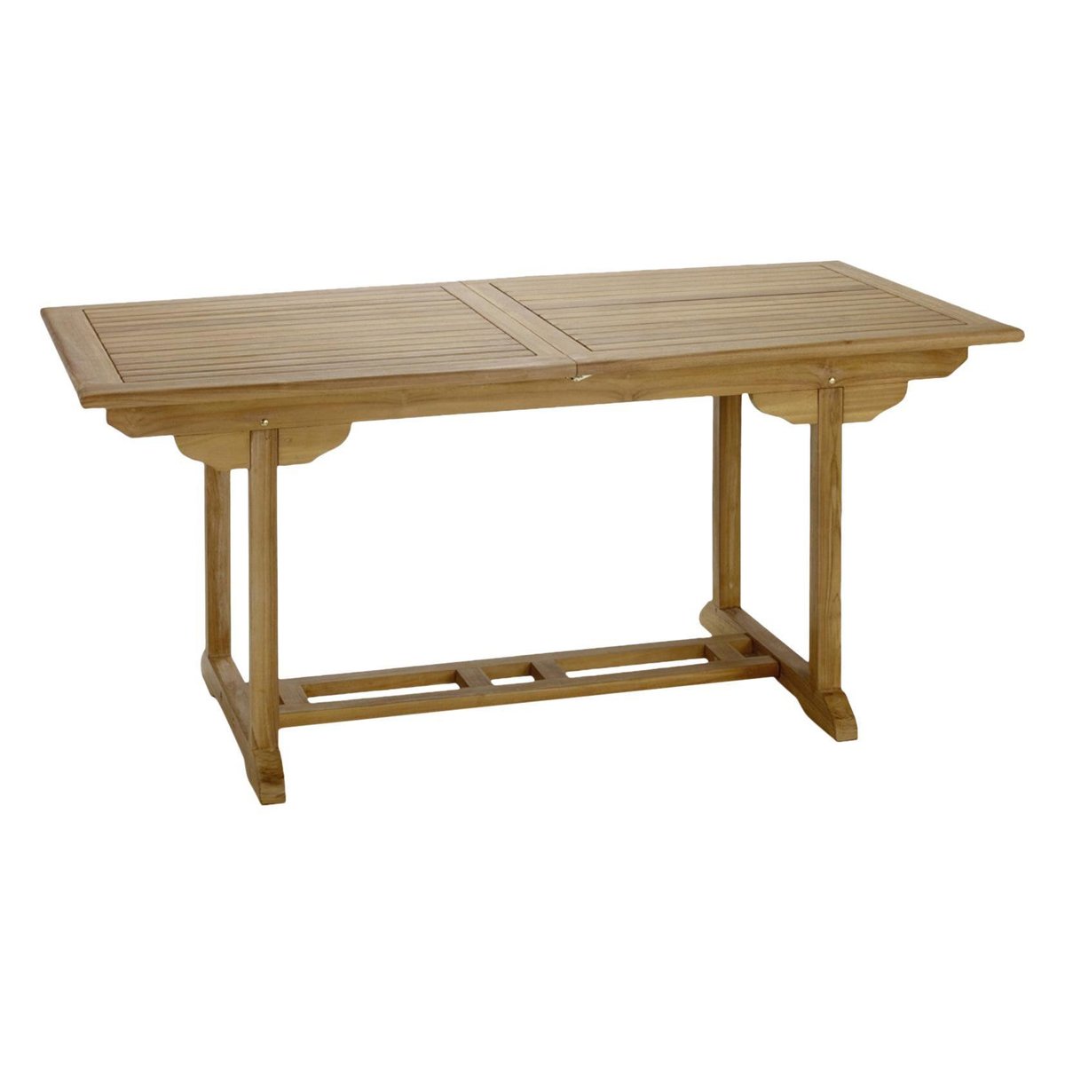 teak rectangular foldable dining table PSK-1002451