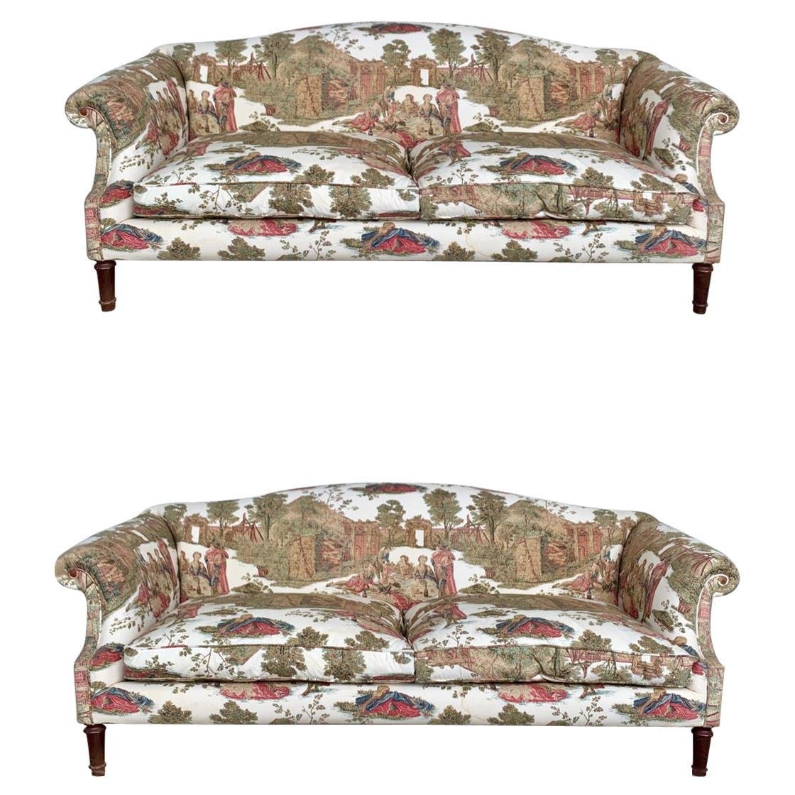 19th century antique sofa in the manner of howard and sons PSK-1002603