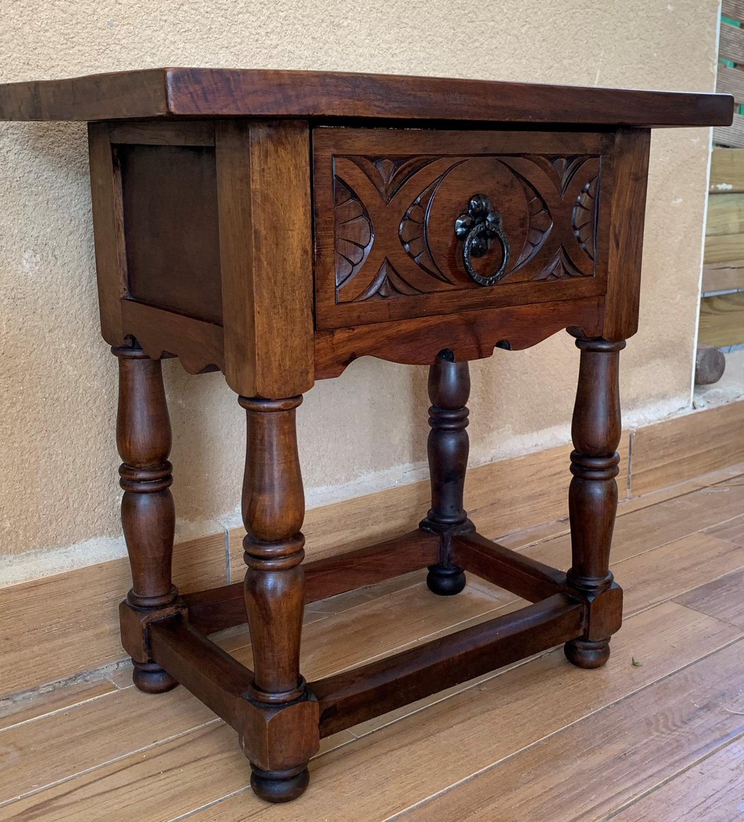 19th Century Spanish Nightstands, Set of 2 for sale at Pamono