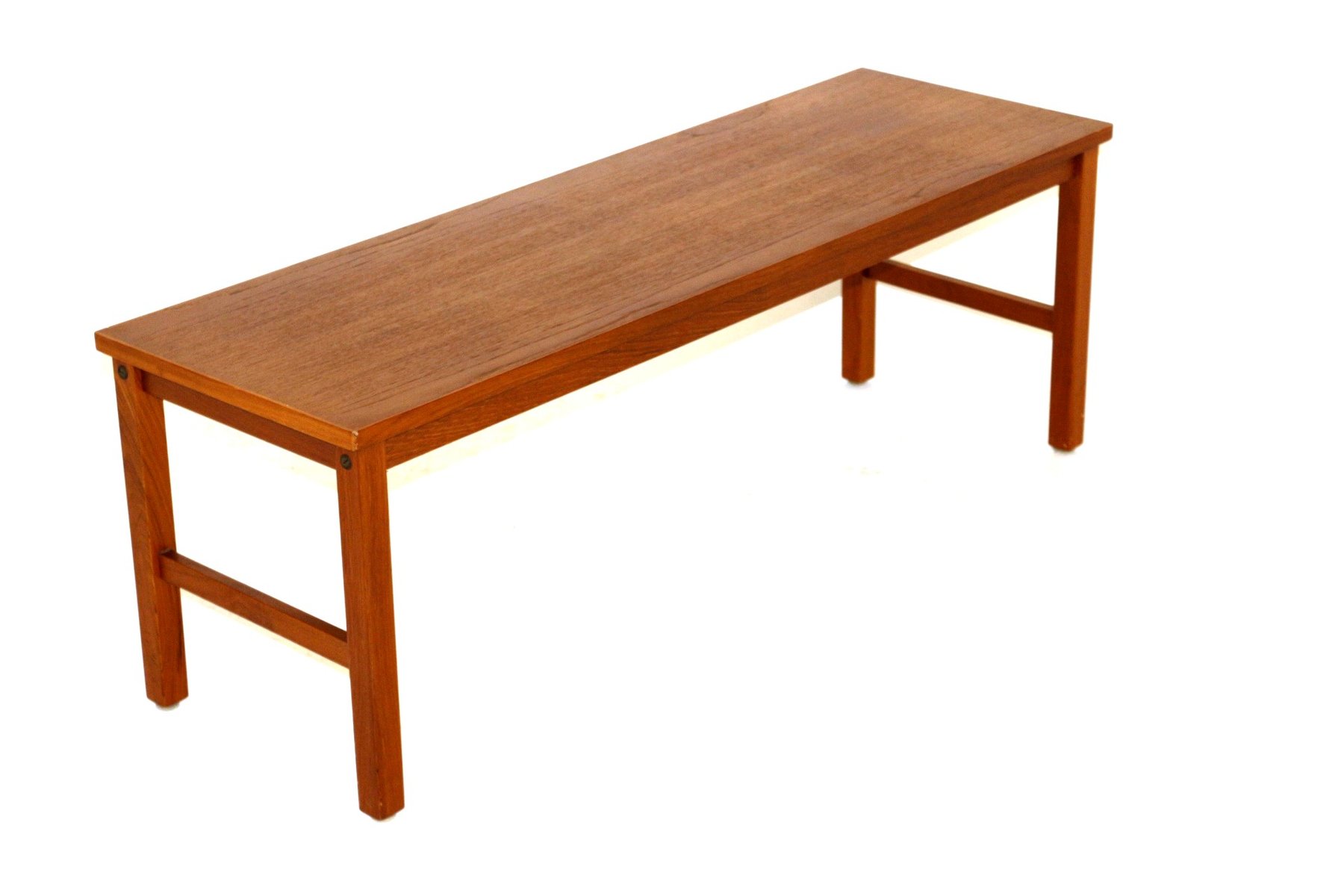 minimalist bench in teak sweden 1960s 1 GEK-1003435