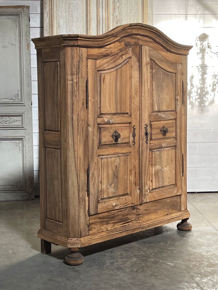 18th century french fruitwood armoire JMC-1007435