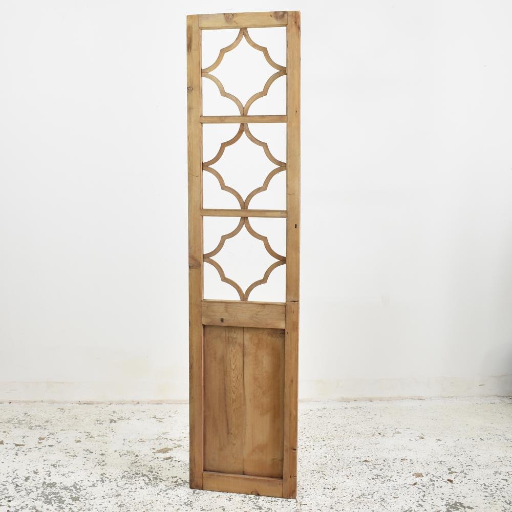 3 Pane Vintage Wooden Room Divider for sale at Pamono