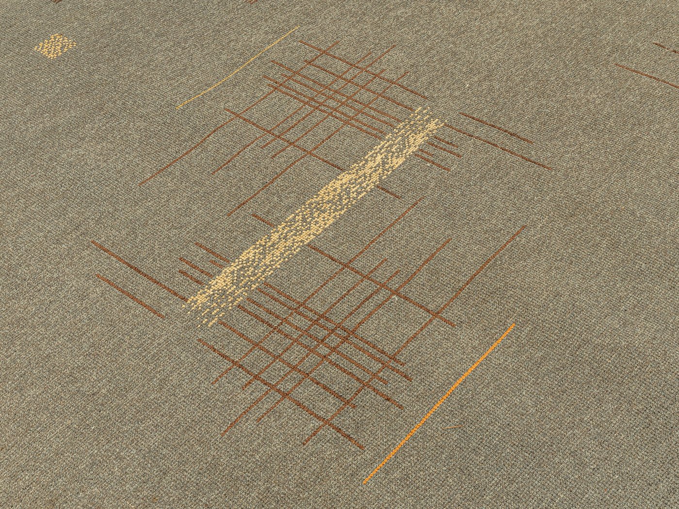 Mid-Century Modern Wool Rug, 1950s for sale at Pamono