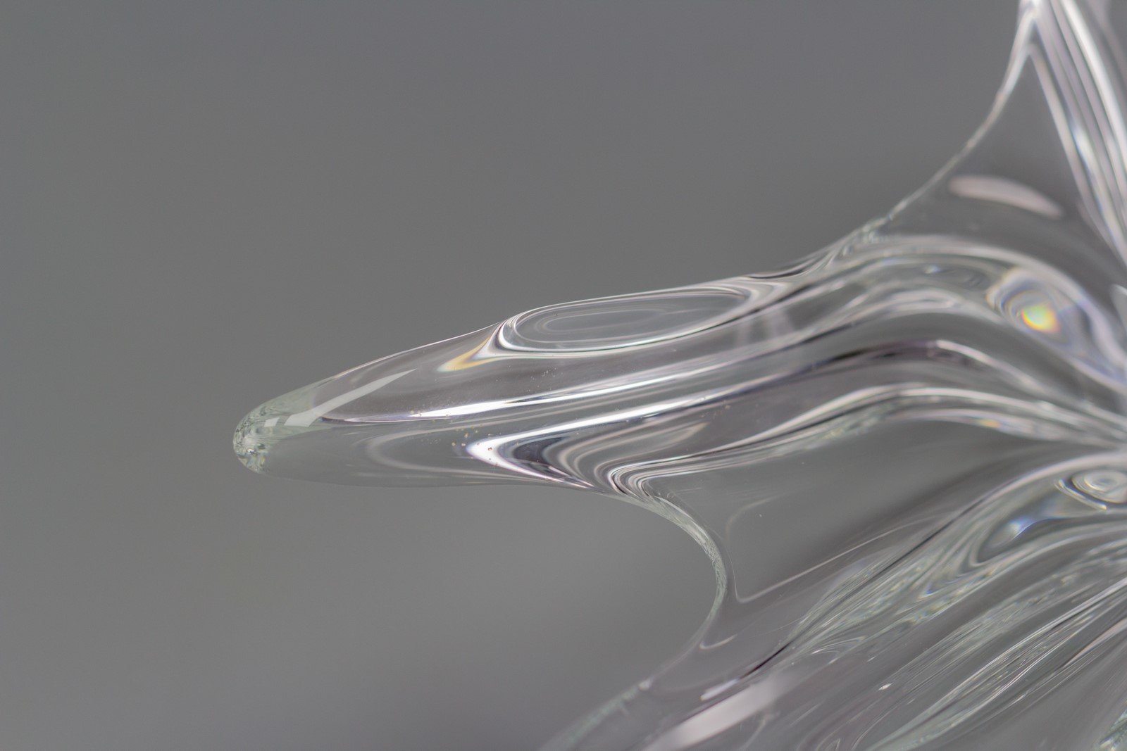 Vase De Centre De Table En Cristal Français Art Vannes Des Ann%c3%a9es 1960