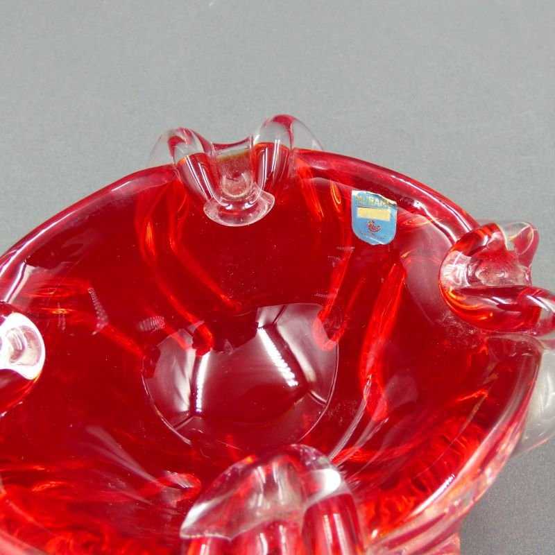 Murano Glass Ashtray from Made Murano Glass for sale at Pamono