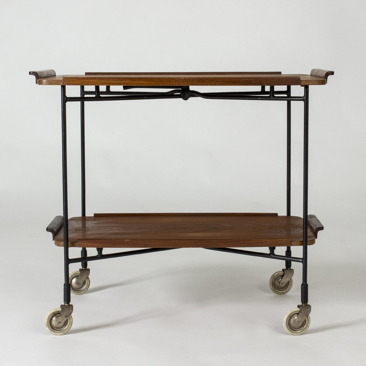 Teak Serving Cart from Glas & Trä for sale at Pamono