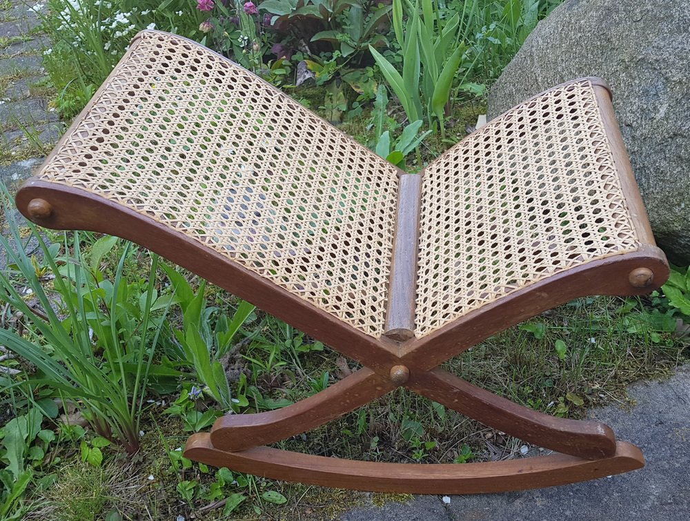 Vintage Rocking Footrest for sale at Pamono