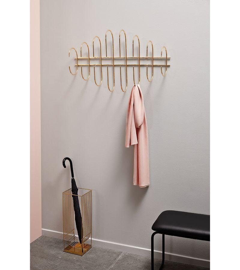 Small Black Minimalist Coat Rack for sale at Pamono