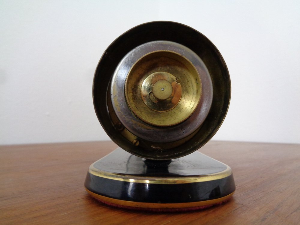 Art Deco German Plato Flip Clock by Josef Mergenhagen, 1940s for sale at Pamono