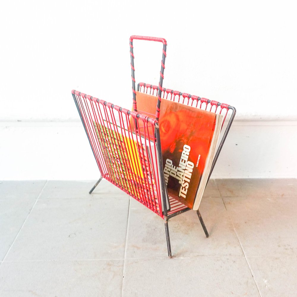 Spaghetti Magazine Rack, 1950s for sale at Pamono
