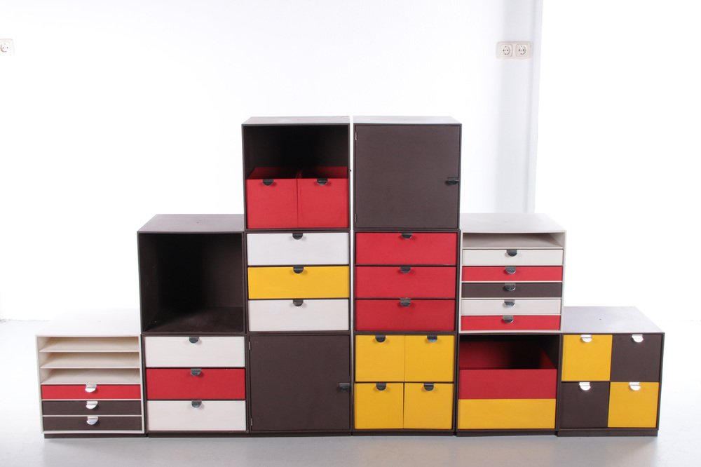 vintage modular palaset palanox storage boxes from treston oy finland 1972 set of 12 EZZ-1034631