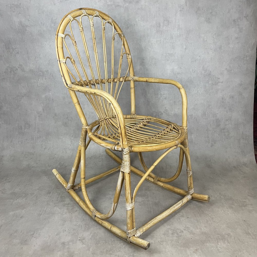 rattan rocking chair 1960s 11 SDV-1034638