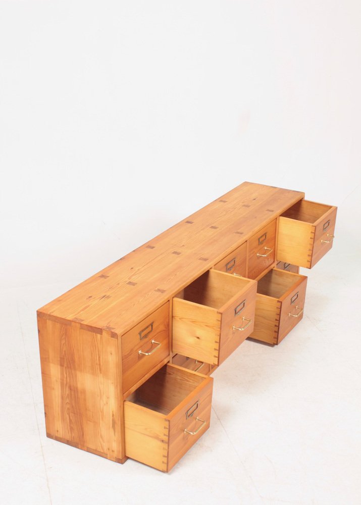 WallMounted in Solid Pine by Rud Rasmussen, 1940s for sale at Pamono