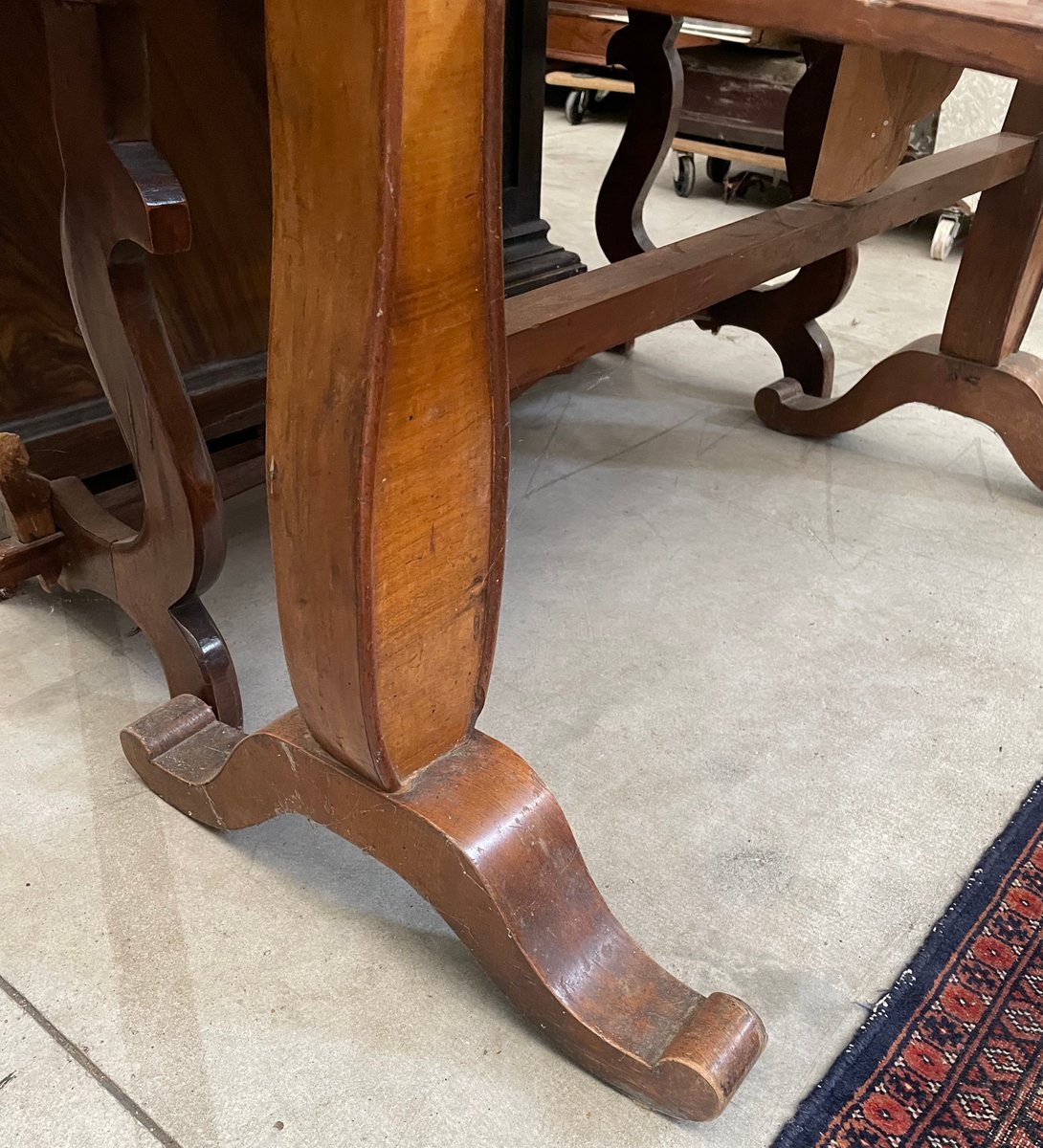 Tilting Floor Mirror in Walnut for sale at Pamono