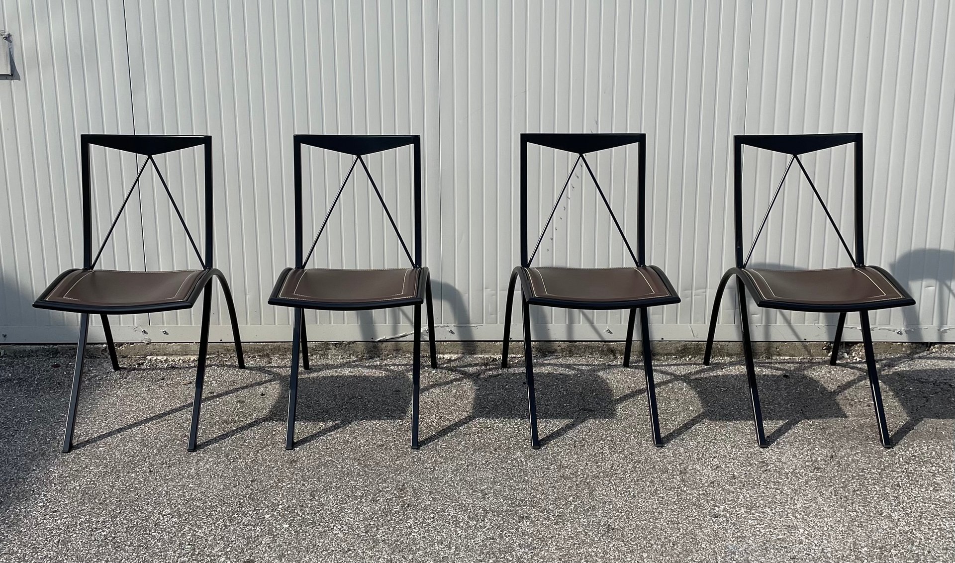 caltelan italia folding chairs set of 4 BNU-1057679