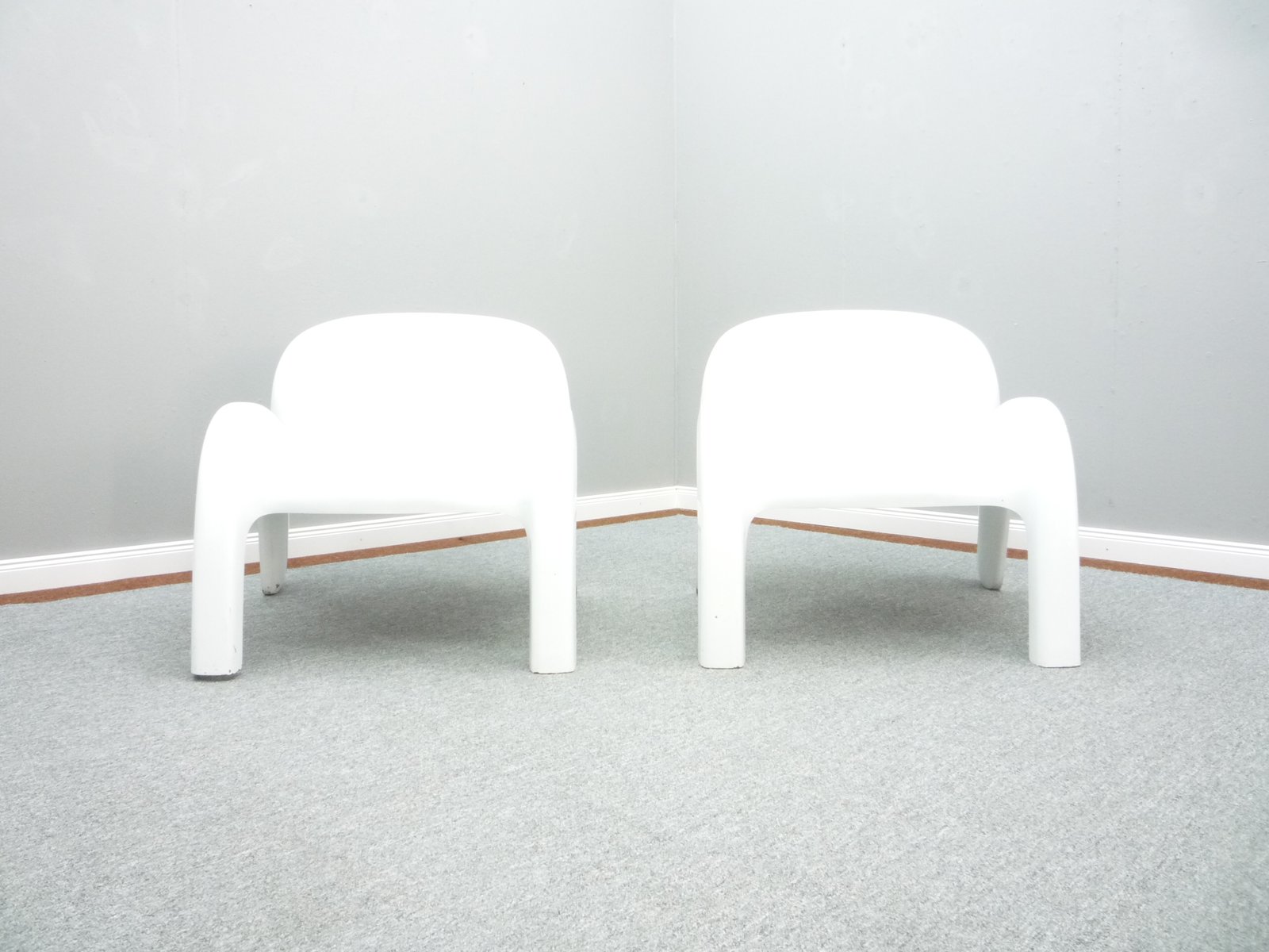 space age plastic gn2 armchairs by peter ghyczy for reuter 1960s set of 2 UG-1059021
