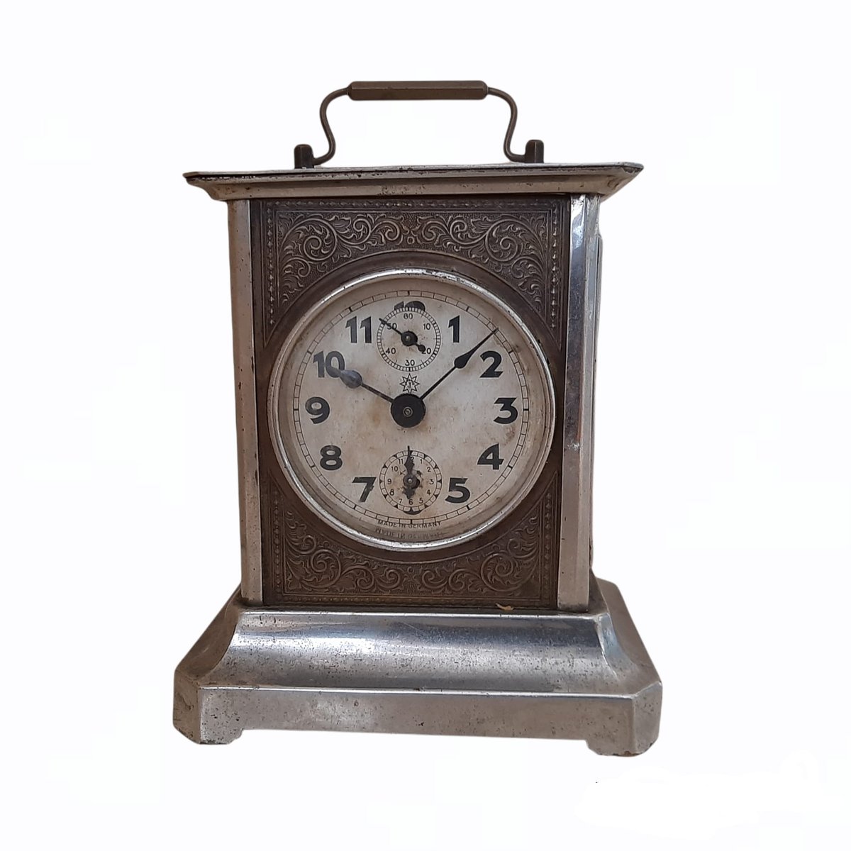 MidCentury German Mantel Clock from Junghans for sale at Pamono