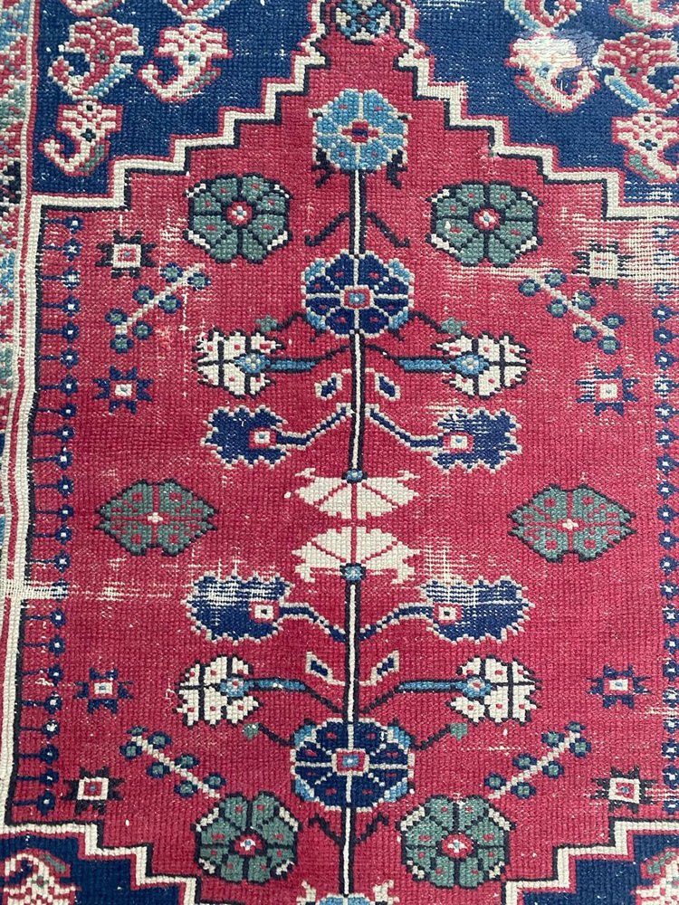 Vintage Wool Turkish Rug, 1940s for sale at Pamono