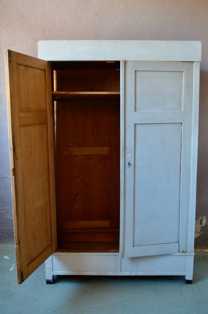 vintage boho chic wood cabinet AIU-1066933