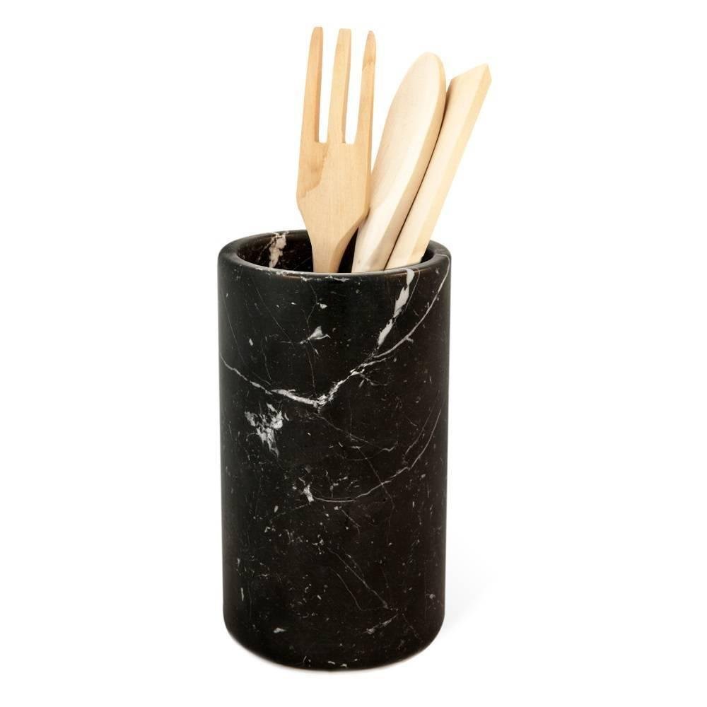 White Carrara Marble Utensil Holder for sale at Pamono