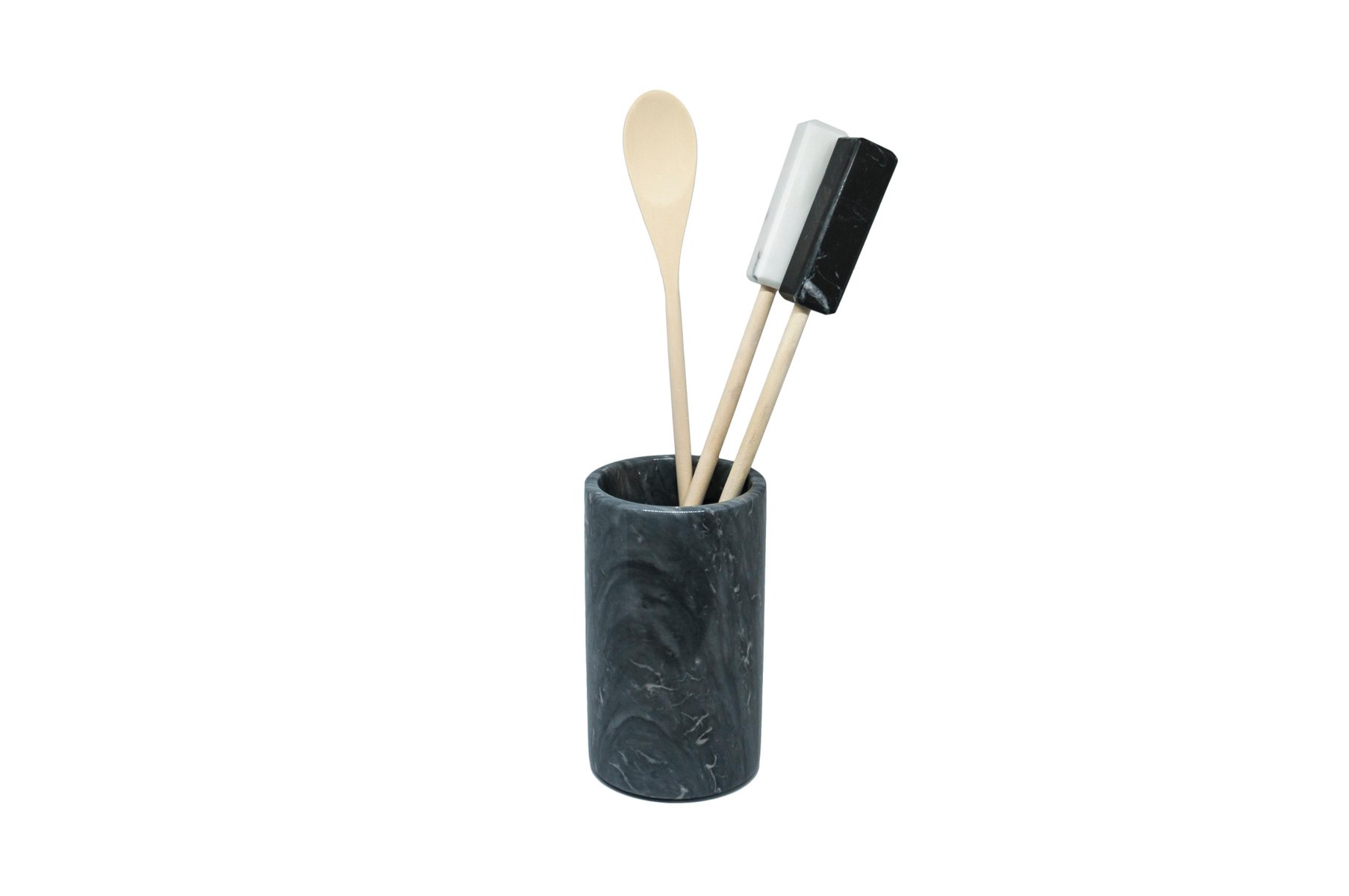 Grey Bardiglio Marble Utensil Holder for sale at Pamono