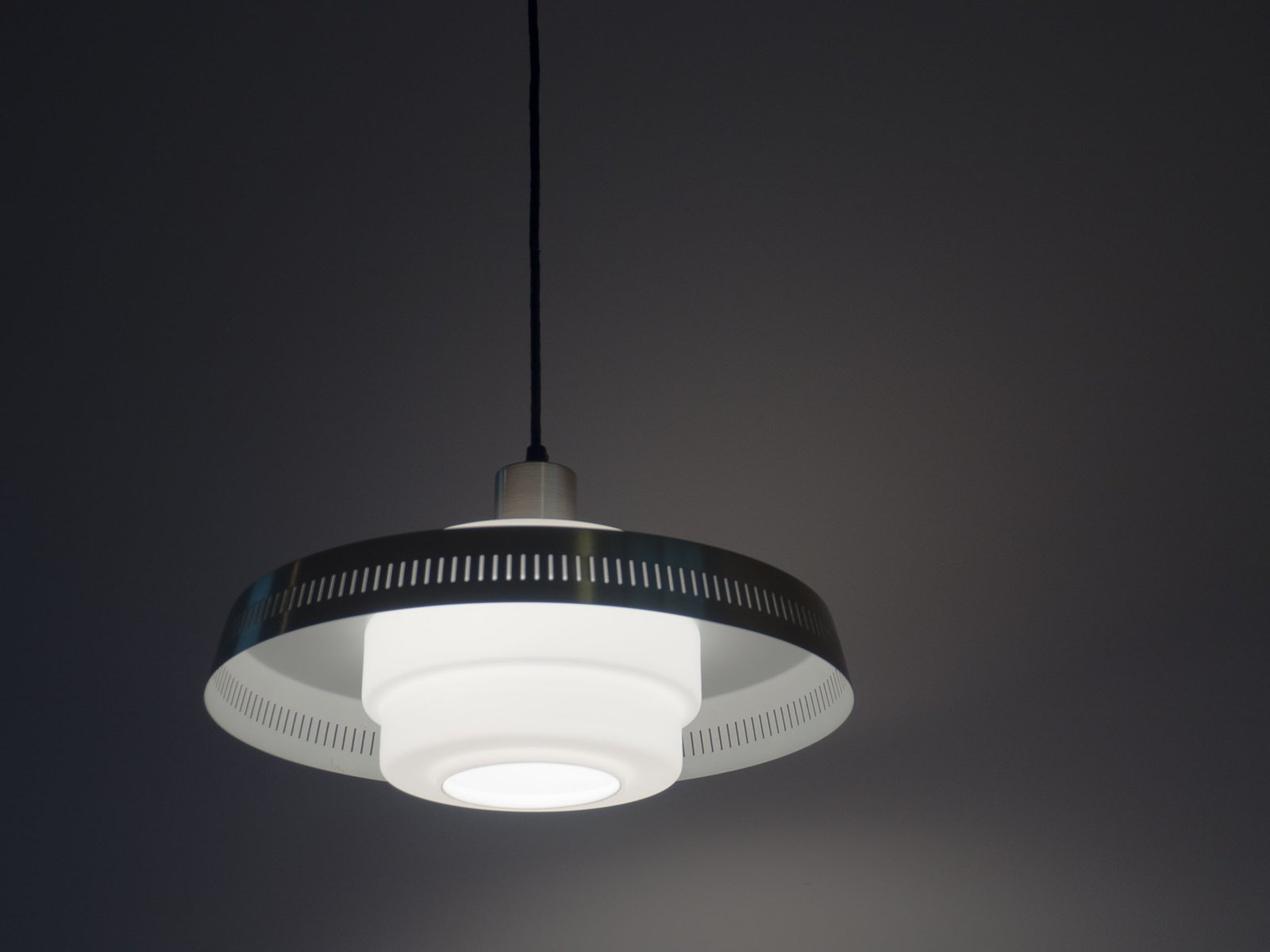 Vintage Danish Pendant Light for sale at Pamono