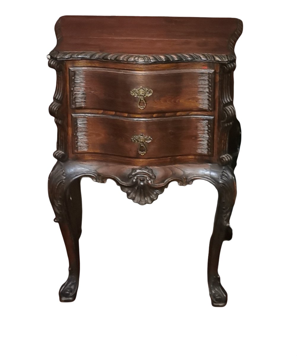 Vintage Wood Side Table for sale at Pamono