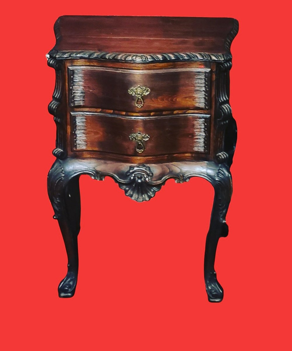 Vintage Wood Side Table for sale at Pamono