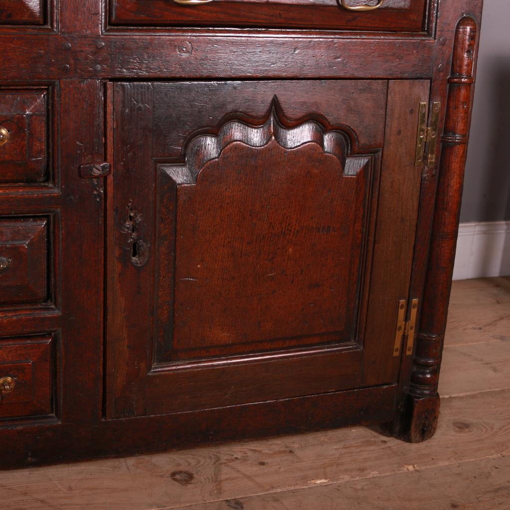 Antique English Oak Dresser Base for sale at Pamono