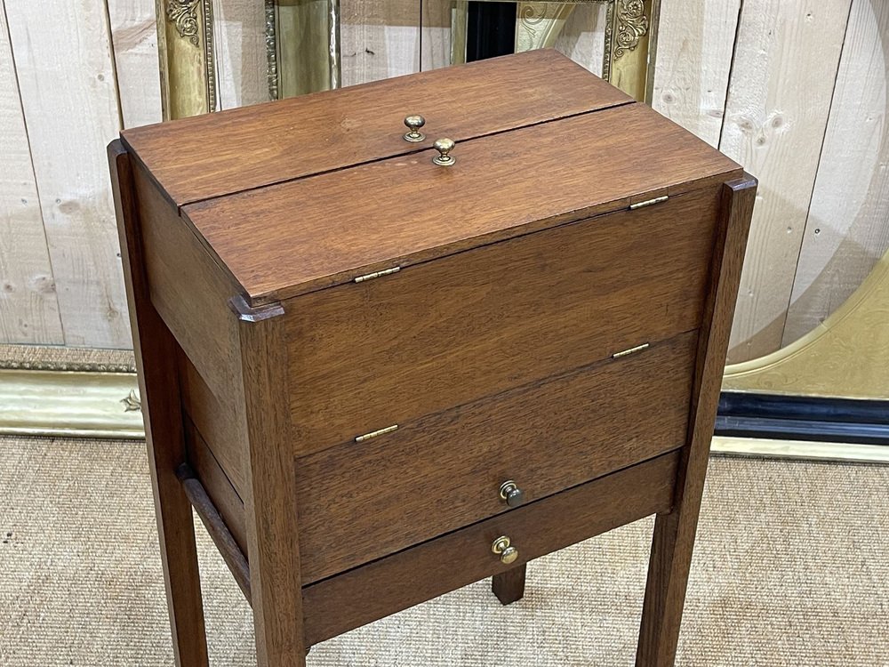 English Oak Sewing Furniture for sale at Pamono